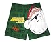 Santa's Naughty List Green Boxers for men