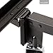 MALOUF Steelock Bed Frame, Cal King, Black