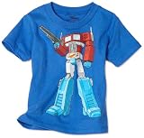 Transformers Boys 2-7 Optimus Headless Tee