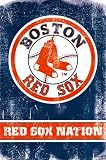Boston Red Sox (Redsox Nation Logo) Unframed Sports Poster Print (Framing and Wood-Mounting also available) - 22" X 34"