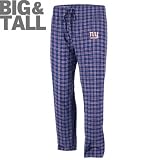 New York Giants Big & Tall Fly Pattern II Flannel Pants