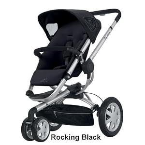 Quinny Buzz, 2008/2009, 3 Wheel, Stroller, Black