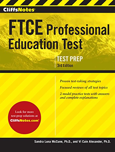 CliffsNotes FTCE Professional Education Test 3rd Edition (CliffsNotes (Paperback))