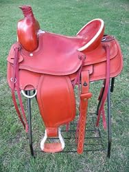 Hard Seat A-Fork Wade Ranch Roping Buckaroo Saddle
