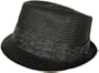 Diamond Crown Fedora Low Profile Poly All-weather Punk Rock Style