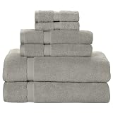 Contemporary Home 6-pc. Towel Set - Gray Persian Cat