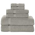 Contemporary Home 6-pc. Towel Set - Gray Persian Cat