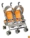 Jeep Wrangler Twin Sport All-Weather Umbrella Stroller in Fierce