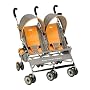 Jeep Wrangler Twin Sport All-Weather Umbrella Stroller, Fierce
