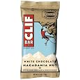 Clif Bar Energy Bar, White Chocolate Macadamia Nut, 2.4-Ounce Bars, 12 Count
