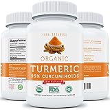 USDA Organic Turmeric Curcumin 120 Capsules