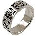 Om Tranquility Band - Sterling Silver Ring