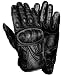 Men's Protective Padded Leather Racing Gloves - Size : Small