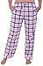 Del Rossa Women's Flannel Pajama Pants, Long Cotton Pj Bottoms