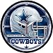 Dallas Cowboys Round Clock