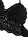 Persun Women Spaghetti Strap Crochet Cropped Cami Bralette Top