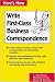 Books : Here's How: Write First-Class Business Correspondence (Here's How)