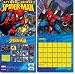 Spider Man 2010 Color 16 Month Wall Calendar