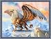 RIOLIS 0078 PT - Griffin - Counted Cross Stitch Kit 15Â¾