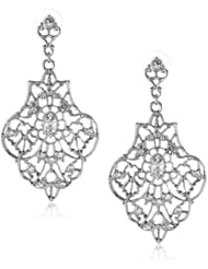 Nina Felice Large Filigree Drop Earrings