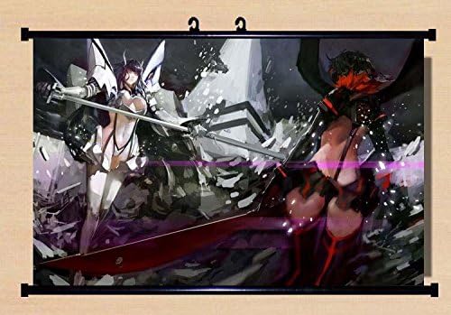 Home Decor Kill la Kill Cosplay Fabyic Wall Scroll Painting Poster 22 X 16 Inches