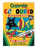 Crayola A4 Coloured Activity Paper 50 sheets
