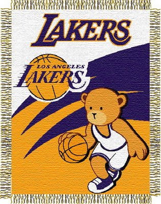 Los Angeles Lakers Jacquard BABY Throw Blanket