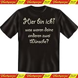 Produkt-Bild: Lustige Witzige Coole Fun T-Shirt Hier bin ich! - Mit Absperrband Partyzone Gratis - Mit Absperrband Partyzone Gratis