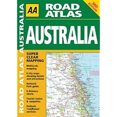 Road Atlas Australia (AA Road Atlas)