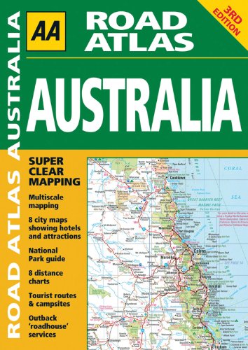 Road Atlas Australia (AA Road Atlas)