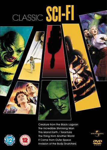 CD-Charts  DVD : Classic Sci-Fi Collection : Invasion Of The Bodysnatchers / Thing From Another World / Incredible Shrinking Man / This Island Earth / Creature From The Black Lagoon / It Came From Outer Space