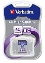 Verbatim - 47176 - Secure Digital Card - High Capacity (SDHC) - CLASS 6 - 8 Go