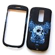 HTC myTouch 3G (NOT 3.5mm jack) T-Mobile T-Mobile Rubberized Snap-on Protector Hard Case Image Cover "Tribal Skull" Design