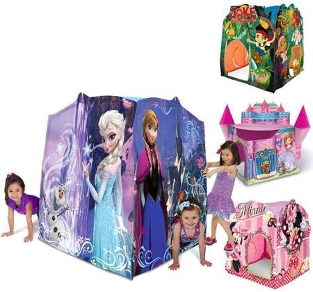 Disney Play Tent Characters- Frozen, Sofia, Jake, & Minnie