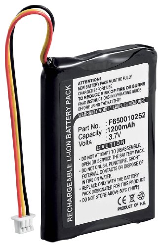 1aTTack 7485928  Ersatzakku f&uuml;r TomTom One/One Europe/One Regional/Rider GPS (1200mAh)