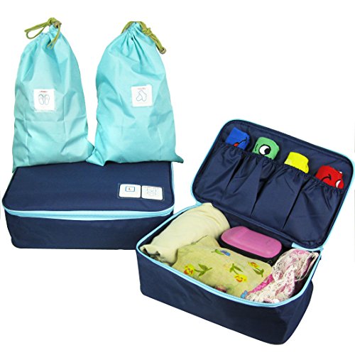 Mykazoe travel storage packing organizers - set of 4 (n…