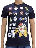 Nintendo – They`re All Out To Get You T-Shirt Black, XL