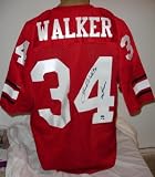 Herschel Walker Autographed/Hand Signed Georgia Bulldogs Russell Jersey with 82 Heisman Inscription