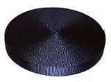 1 Inch 20 Yards Navy Blue Nylon Heavy Webbing