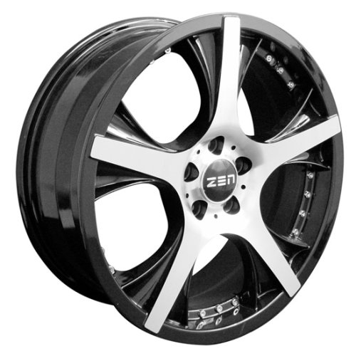Acura CL 2.2L & 3.0L 1998-2000 PHANTOM II Black Wheels Rims and Tires