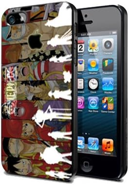 Case Cover Design Onp08 Anime One Please Luffy for Samsung Galaxy Alpha Border Rubber Hard Plastic Case Black@power9shop