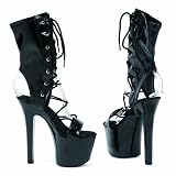 Women's 7 Inch Heel Ankle High Sandal