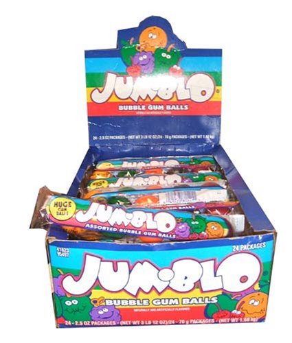 Farley Rainblo Jumblo Jum-blo, 2.5 Ounce Bags- (Pack of 24 Bags) by Sathers