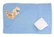 Pooh & Tigger Hooded Towel & Washcloth Set - Blue
