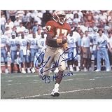 Charlie Ward Autographed Florida State FSU Seminoles (Maroon Jersey Horiz) 8x10 Photo w/ "93 Heisman"