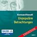 Unpopuläre Betrachtungen (MP3 CD)