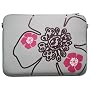 DIGITTRADE LS101-15 Notebook Sleeve 15.4" Laptop Bag grey neoprene soft carry case up to 15.6 inch Anti Shock System