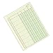 Adams Analysis Pad, 8 1/2" x 11", 100 Pages (50 Sheets), 4 Columns, Green