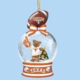 Texas Longhorns Snow Globe Ornaments