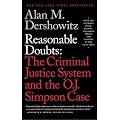 Reasonable Doubts: The Criminal Justice System and the O.J. Simpson Case book cover